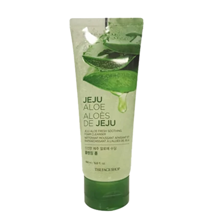 Jeju Aloe Fresh Nyugtató Arctisztító