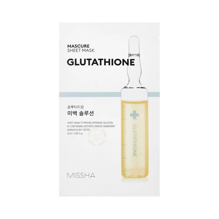 Mascure Whitening Glutathione Fátyolmaszk