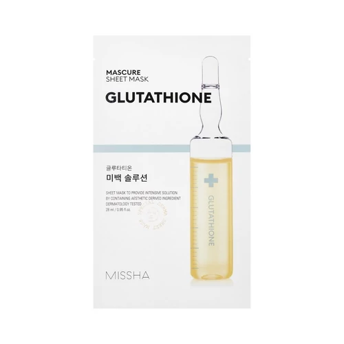 Mascure Whitening Glutathione Fátyolmaszk